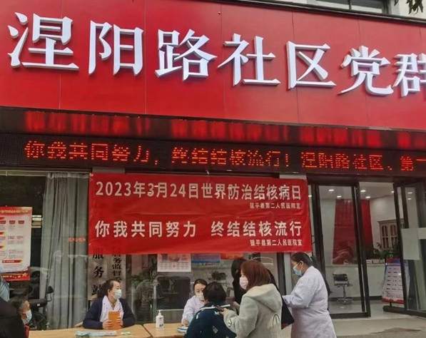 你我共同努力 终结结核流行—镇平县第二人民医院开展世界结核病日宣传活动
