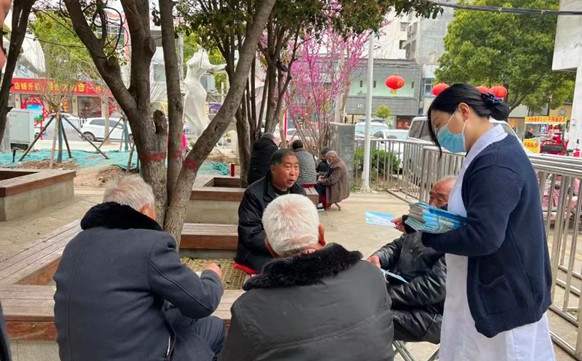 你我共同努力 终结结核流行—镇平县第二人民医院开展世界结核病日宣传活动