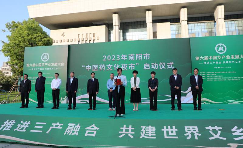 弘扬仲景文化 共享健康服务——2023南阳市中医药文化夜市启动