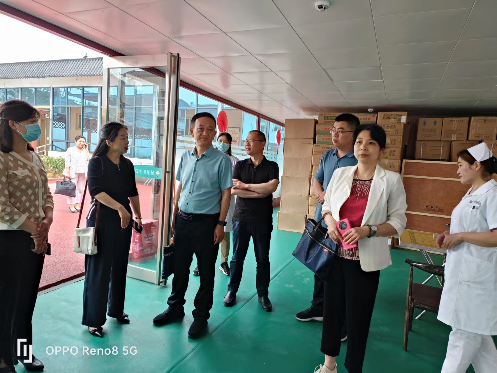 河南省医养结合示范县评审组莅临方城现场审核医养结合工作