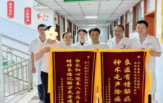 “医”路相伴暖人心，两面锦旗谢内乡县第二人民医院恩情